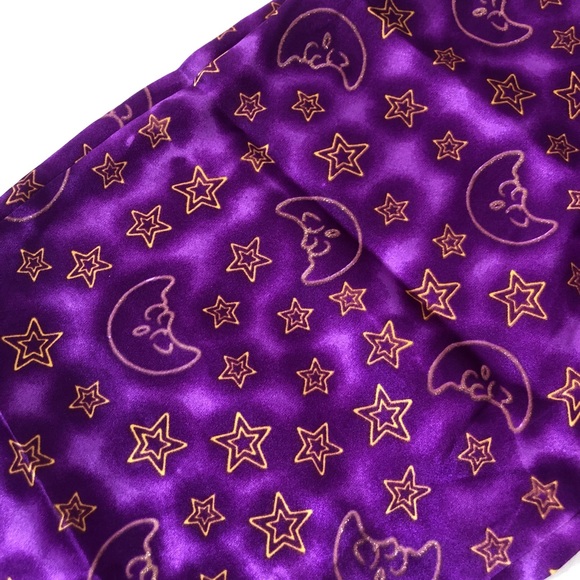 Celestial Shiny Moon and Stars Pajama Set - Picture 3 of 8